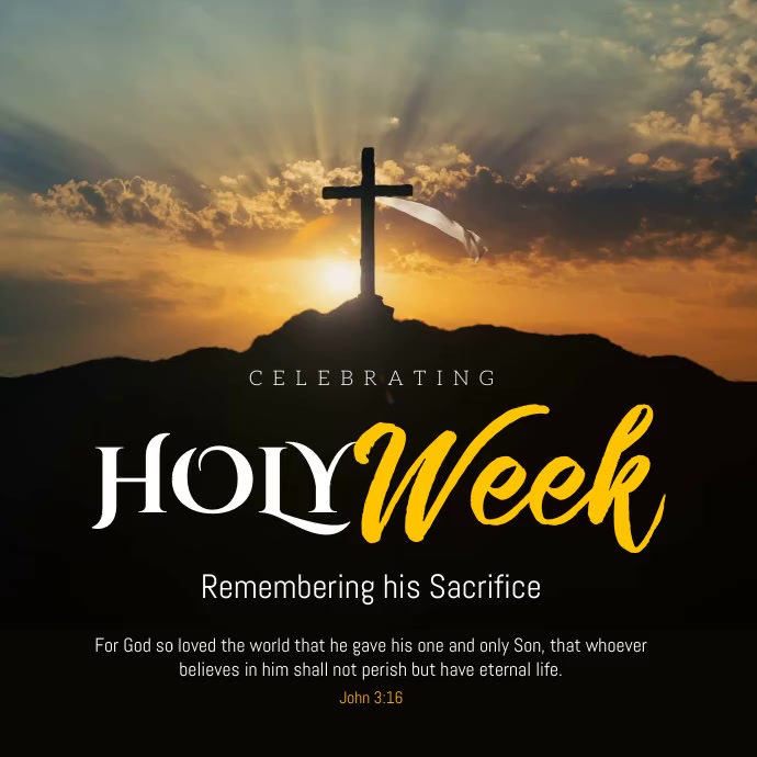 Holy Week Images