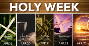 Black Holy Week Facebook Post Template | PosterMyWall