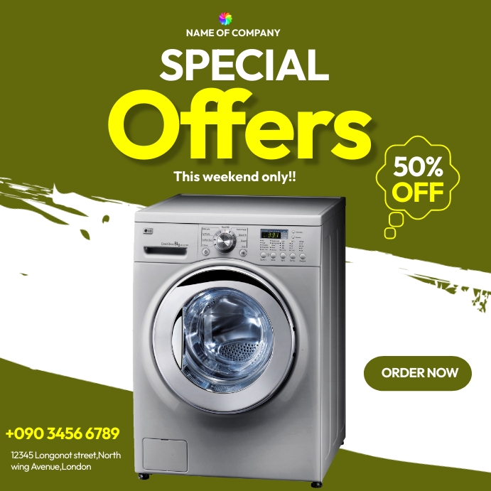 HOME APPLIANCES OFFER Template | PosterMyWall