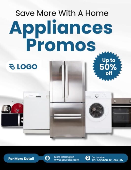 Copy of Home Appliances Promo | PosterMyWall