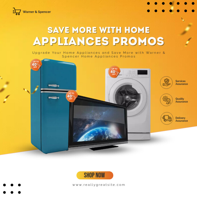 Copy of HOME APPLIANCES PROMO | PosterMyWall