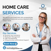 Home Care Services Instagram Post template