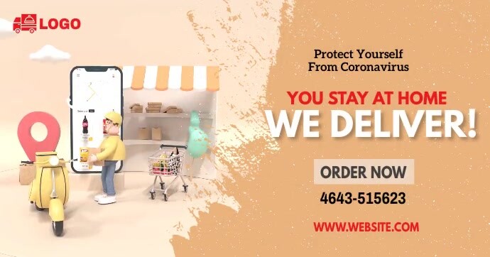Weekend Delivery Ad Home Delivery Service Ad Template | PosterMyWall
