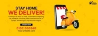 Home Delivery Service Facebook Cover Photo template