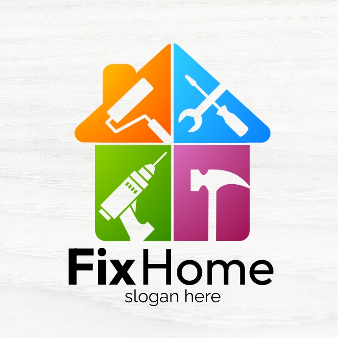 Fix Structure Logo Fix Design Logo