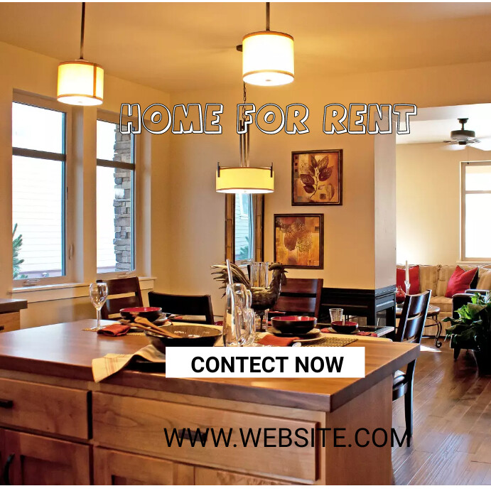 Home for rent Template | PosterMyWall