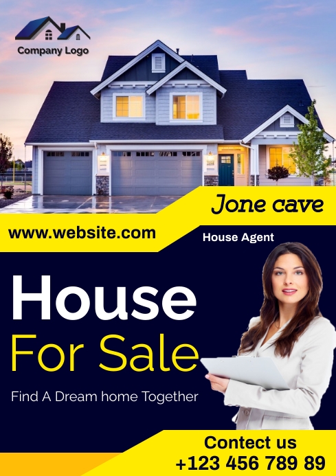 Home Renting Poster Copy of home for rent | PosterMyWall