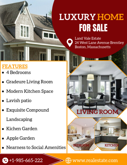 Copy of Home For Sale & Real Estate | PosterMyWall