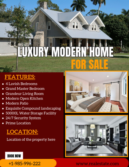 Copy of Home For Sale & Real Estate | PosterMyWall