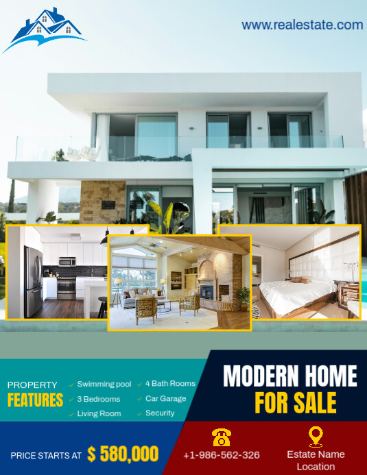 Copy of Home For Sale & Real Estate | PosterMyWall