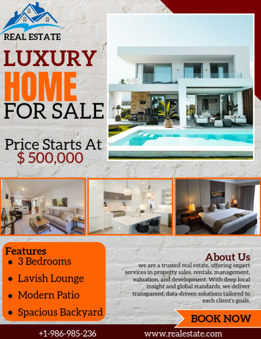 Copy of Home For Sale & Real Estate | PosterMyWall