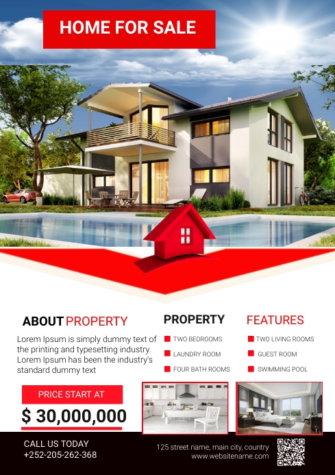 home for sale (1) Template | PosterMyWall