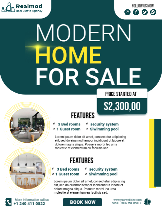 Copy of Home for Sale | PosterMyWall