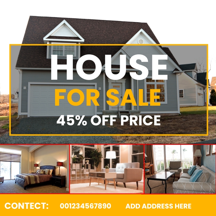 HOME FOR SALE FLYER Template PosterMyWall HOME FOR SALE FLYER Template PosterMyWall