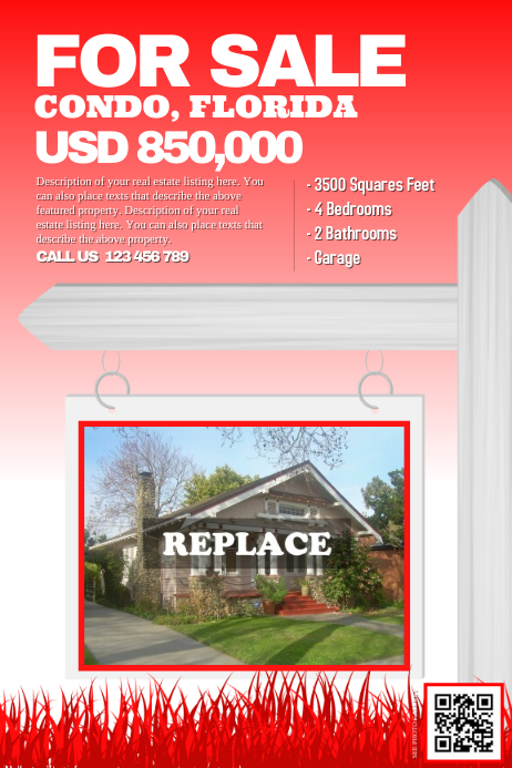 Home For Sale Flyer Template