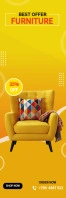 Home Furniture Banner 2 X 6 template