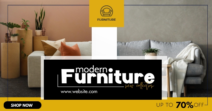 Home Furniture Facebook Gedeelde Prent template