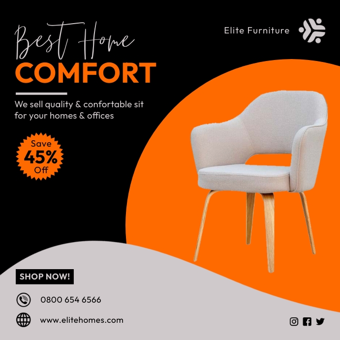 Home furniture flyer Template PosterMyWall