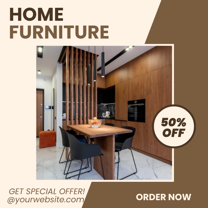 Home Furniture Instagram Template PosterMyWall