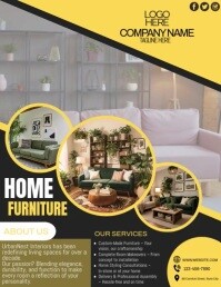 Home Furniture Template Flyer (US Letter)