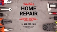 Home improvement facebook cover  template