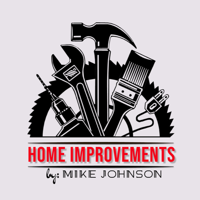 Home Improvements Logo Logotipo template