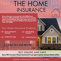 4,520+ home insurance Customizable Design Templates | PosterMyWall