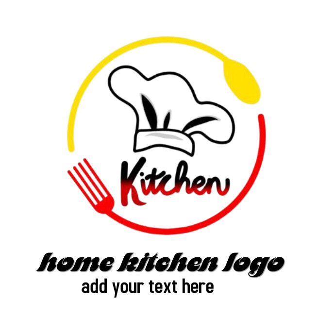 home kitchen logo template