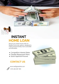 Home loan A2 template