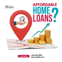 Home Loan Poster Square (1:1) 方形(1:1) template