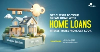 Home Loans Ad template Facebook Shared Image
