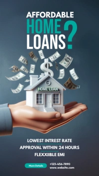 Home Loans Instagram Story template
