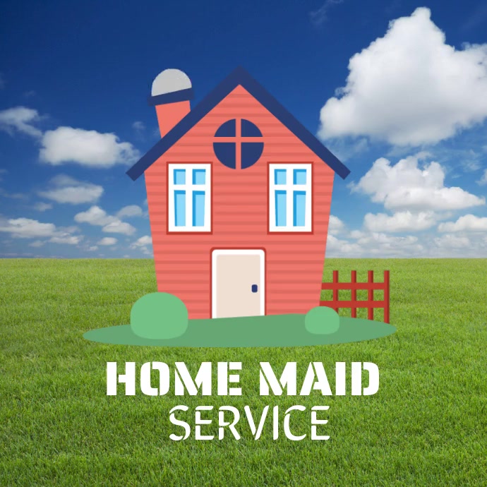 Home maid service Template PosterMyWall