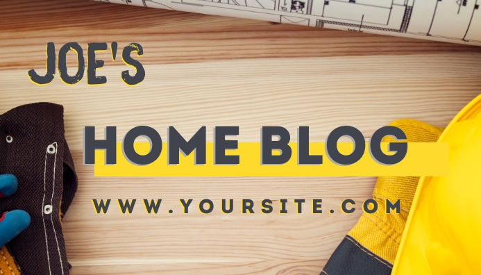 Home Owner Modern Blog Header Cover Template