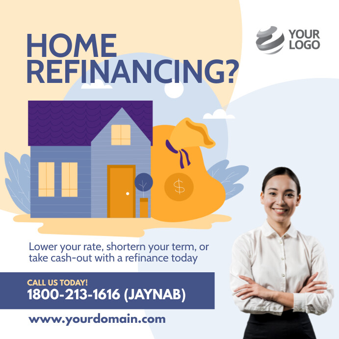 Home Refinancing Flyer Template Instagram | PosterMyWall