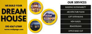 HOME RENOVATION FLYER Facebook-omslagfoto template