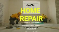 home repair digital display video ad template