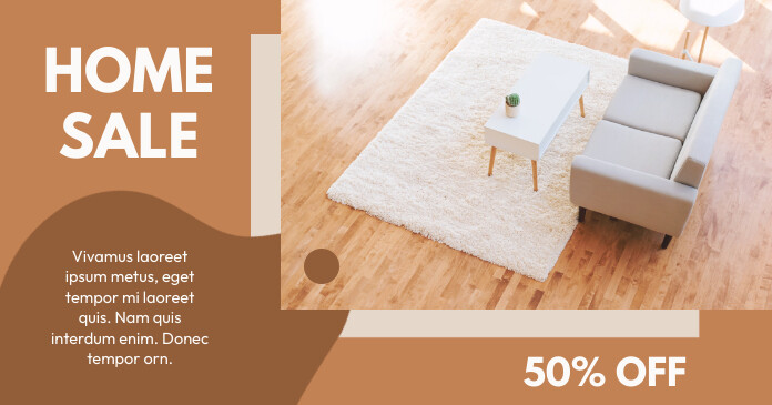 Home Sale Template | PosterMyWall