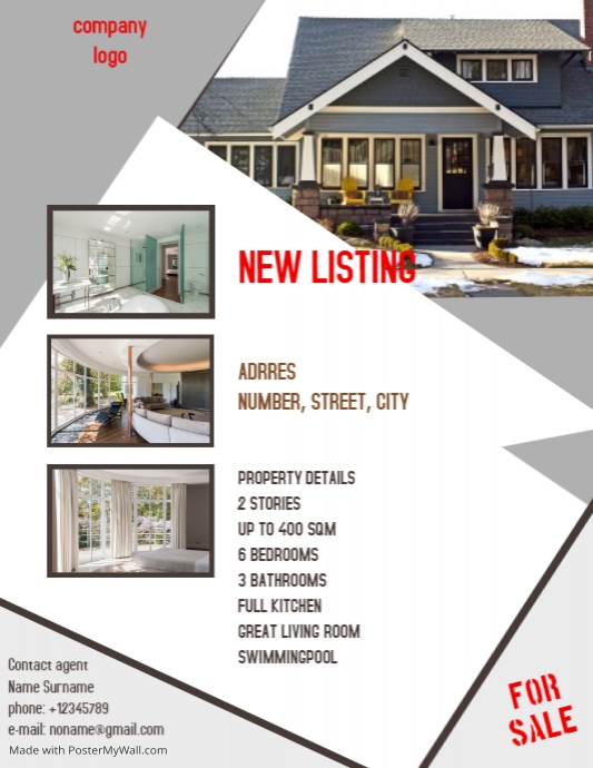 Home Sales Flyer Template Home Sales Flyer Template