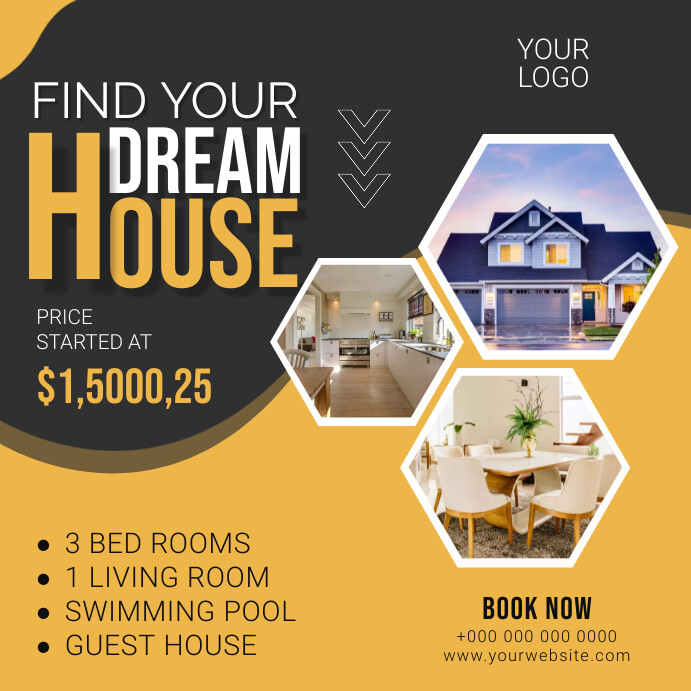 Copy of Home sale Real Estate | PosterMyWall