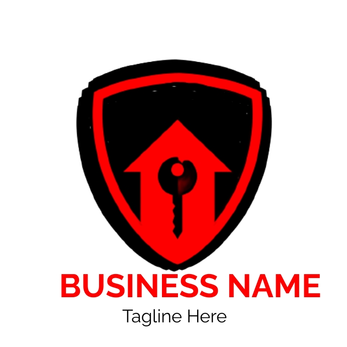 Home Security Logo Security system logo Mod Templat | PosterMyWall