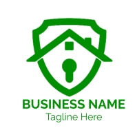 Home Security Logo Security system logo Mod Template | PosterMyWall