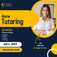 Home tuition poster Template | PosterMyWall