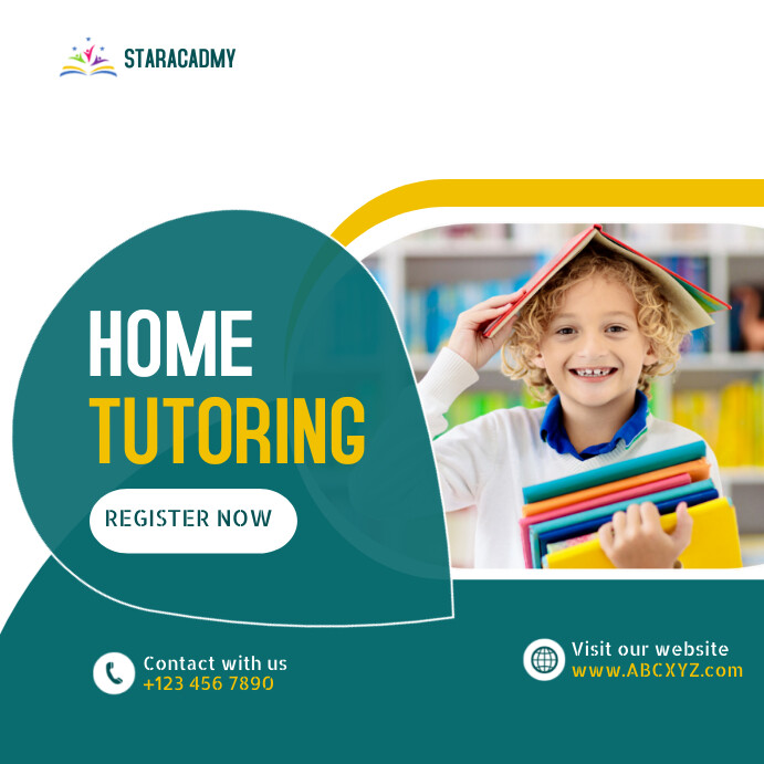 Home tuition poster Template | PosterMyWall