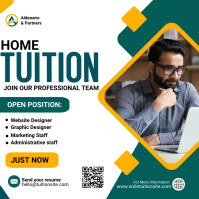 Home tuition poster Template | PosterMyWall