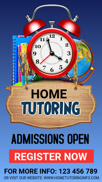Copy of Home tuition poster | PosterMyWall