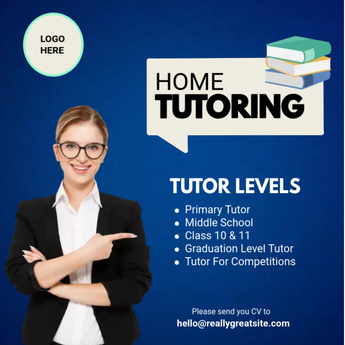 Home tutoring Instagram template | PosterMyWall