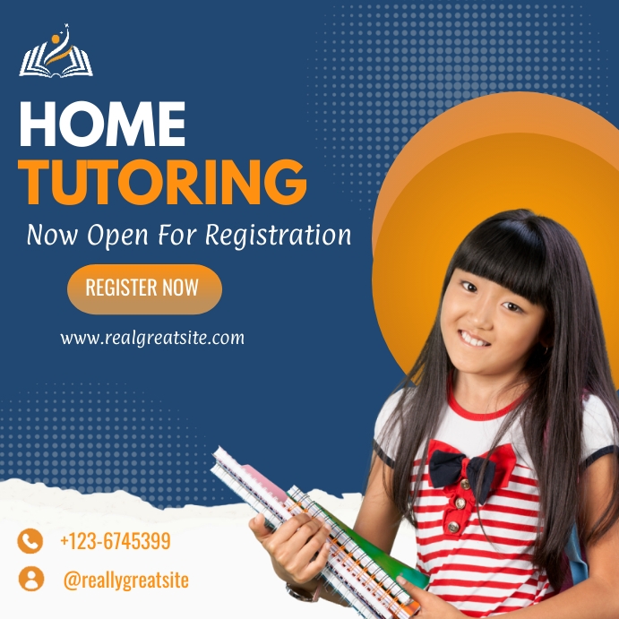 Home tutoring Instagram template | PosterMyWall