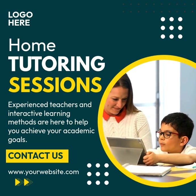 Copy of Home Tutoring Sessions | PosterMyWall