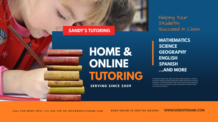 Copy of Home Tutoring Twitter Post | PosterMyWall